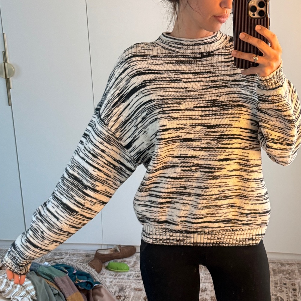 Nine West Monochrome Crew Neck Sweater